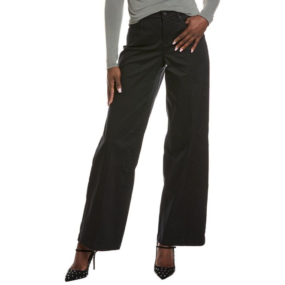 NYDJ Classic Black Wide Leg Jeans